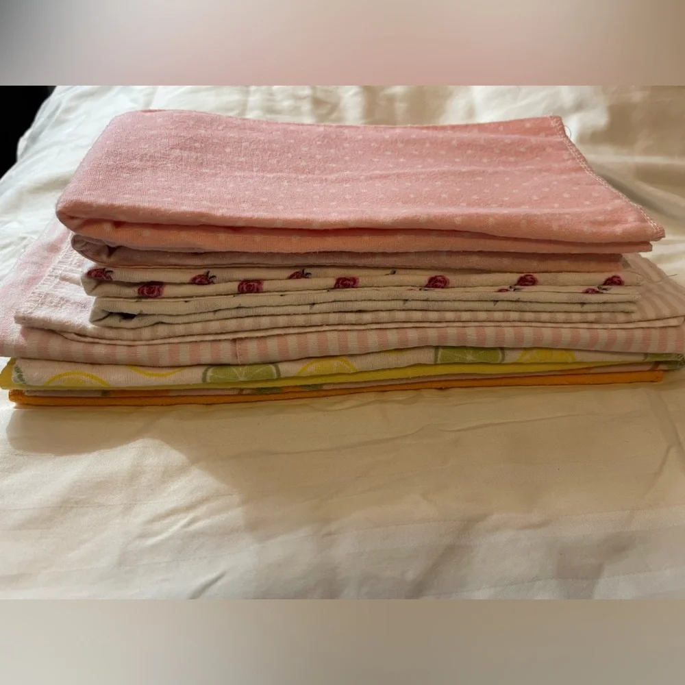 Colorful Infant Burping cloths